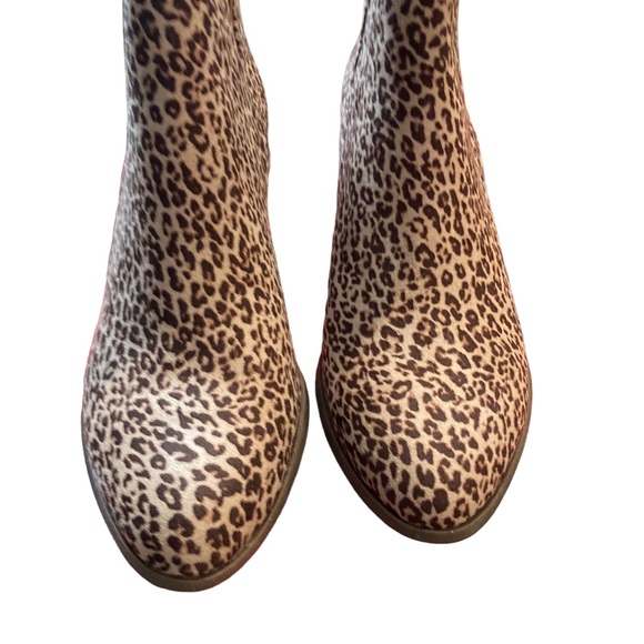 Leopard ankle boots size 7 - Picture 5 of 7